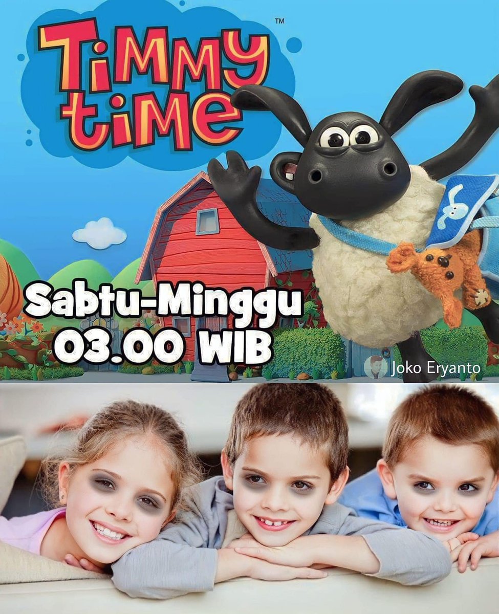 Gak kira" milih jam tayangnya
