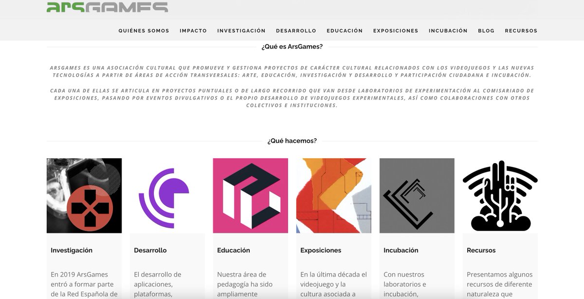 👾 ¿Habéis visitado nuestra página web en 2024?

💻📱La hemos renovado para que ahora sea más cómodo, ágil y fácil acceder a todos nuestros proyectos, entrevistas e informes 📄

🔽🔽🔽

arsgames.net