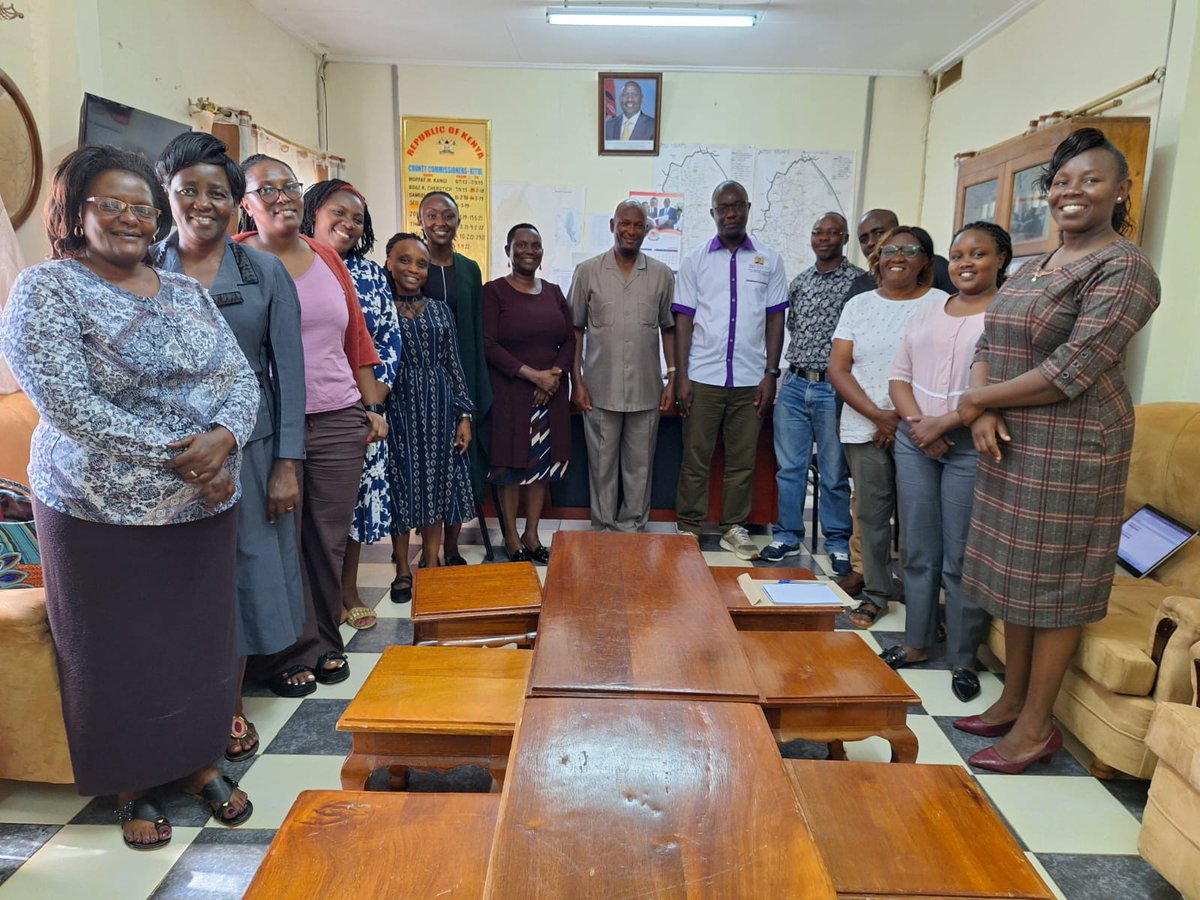 Ground-Truthing exercise in @KituiCountyGovt 
Yesterday, our AGNES Team had insightful discussions with CECMs Richard Mwendandu and Phoebe Micheni, along with the Director of the Department of #ClimateChangeResilience, and climate change advisor.