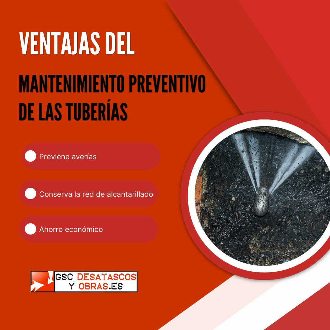 GSCServicios's tweet photo. Cualquier acción que realicemos para mantener en buen estado la red de saneamiento supone una ventaja.
La limpieza frecuente en las tuberías, ayuda a prevenir averías mayores y permite detectar a tiempo problemas que pueden no estar visibles
#saneamiento

https://t.co/BCR5oexw6I https://t.co/CoDXmSuwaF