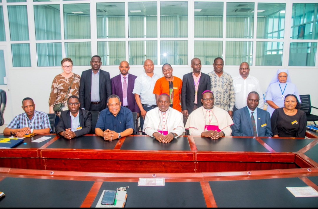 The meeting with the Chancellor was successfully conducted yesterday. The Chancellor, Most. Rev. Gervais Nyaisonga was accompanied by the Vice President of TEC, Rt.Rev. Flavian Kassala and Prof. Betrand Mapunda from the TECUS Quality Assurance Unit.