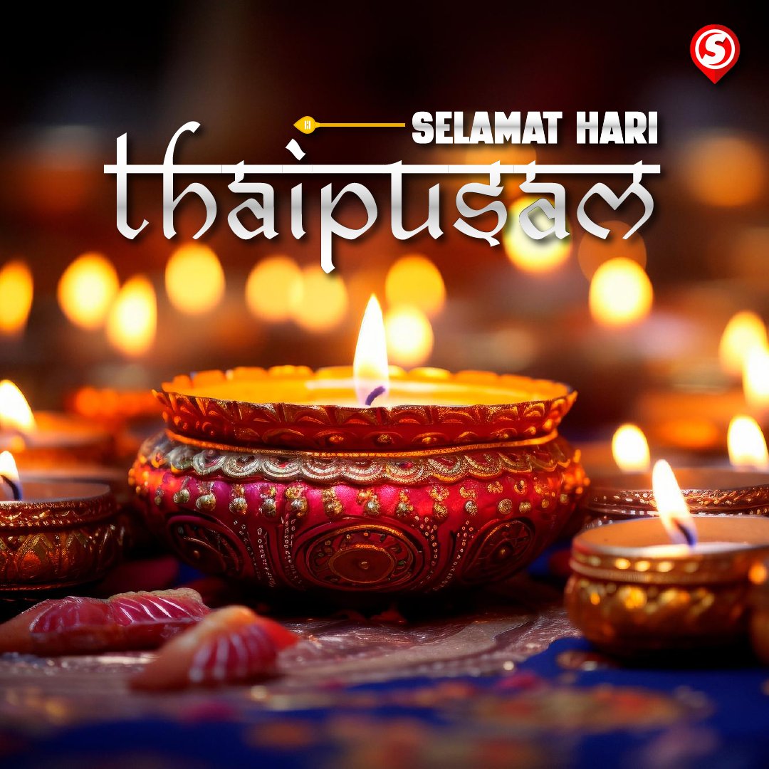 SantaiSini's tweet image. Selamat Hari Thaipusam diucapkan kepada seluruh penganut agama Hindu di Malaysia! Semoga anda meraikan perayaan ini dengan penuh kegembiraan! 🤩

#SantaiSini #Thaipusam #perayaan #agama #hindu #trending