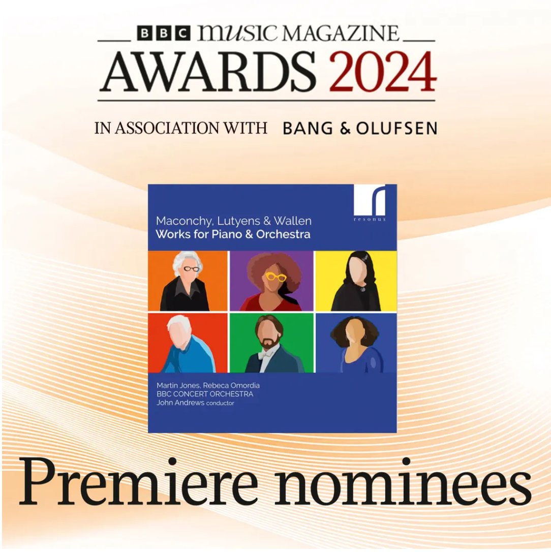 This is such fabulous news! Congratulations @ErrollynWallen @RebecaOmordia @BBCCO and the team at @resonusclassics! Please Vote Here: classical-music.com/awards/2024-aw…