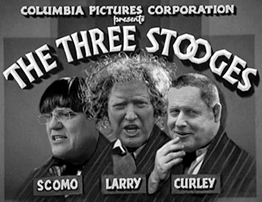 Scomo, Trump and Boris. The Three Dickheads.

#ScottyFromMarketing #dickhead #auspol