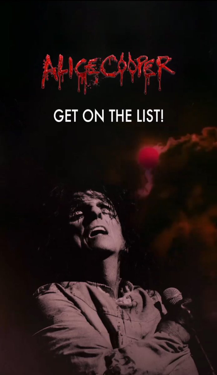 Need more shock in your system? Sign up to receive all the latest news, tour announcements and music. Unleash the madness and become a Sick Thing today.  alicecooper.com/sick-things/