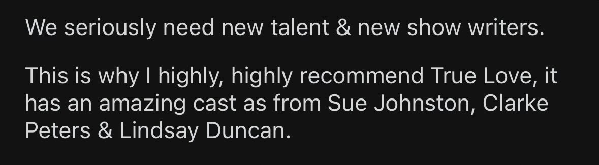 a very funny pair of sentences from a post on r/BritishTV