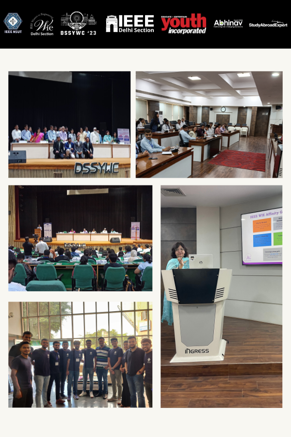 Exciting news! We're the official Youth Media Partner for DSSYWLC'23 at NSUT, presented by IEEE Delhi Section Students Activities Committee. Join us on Jan 20-21 for insightful discussions, networking, and empowerment!