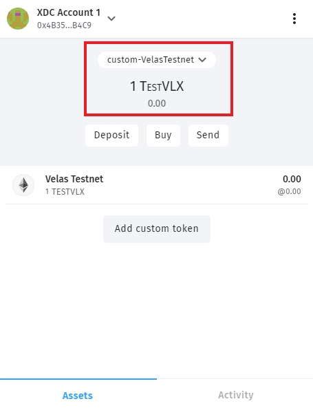 blockspaywallet's tweet photo. Connect, transact &amp; explore the #EVM Compatible Network - @VelasBlockchain! Follow the below steps👇

🔗Access #BlocksPay Wallet Extension
🌐Navigate to Network Settings
➕Add Custom Network
🚀Experience seamless transactions

https://t.co/Qe32UFwv6e

#VLX #VelasNetwork #Crypto https://t.co/m1ECfRP19E