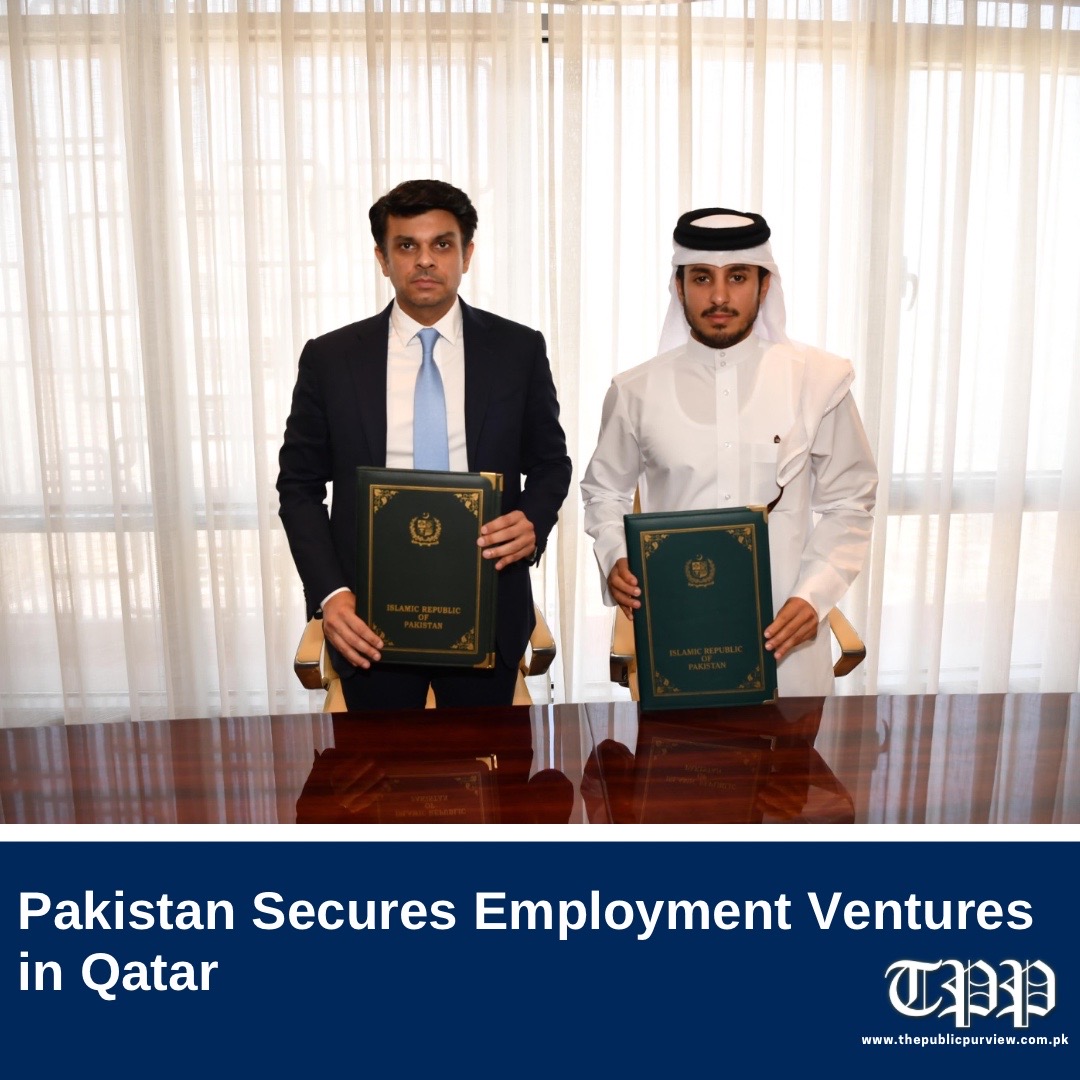 In a landmark move to bolster job opportunities for Pakistanis, Read more: i.mtr.cool/xzivdajgav 

#jobopportunities #pakqatar #secureemployment #pakistan #election2024 #islamabad #pti #imrankhan #nawazsharif #pmln #asifzardari #ppp #business