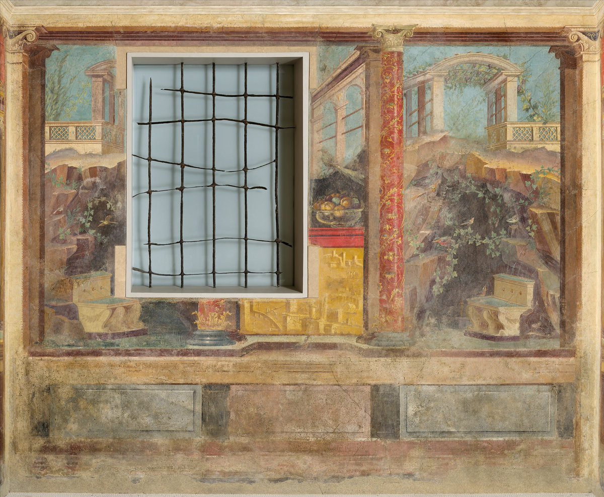 Caroline Campbell (@campbell_c_m) on Twitter photo I loved writing about this room in The Power of Art. It’s the bedroom of a privileged Roman, now <a href="/metmuseum/">The Metropolitan Museum of Art</a> on public display. These frescoes include almost everything - fine art, peaceful birdsong, a beautiful garden, delicious fruit - that I wish greeted me in the morning. I loved writing about this room in The Power of Art. It’s the bedroom of a privileged Roman, now <a href="/metmuseum/">The Metropolitan Museum of Art</a> on public display. These frescoes include almost everything - fine art, peaceful birdsong, a beautiful garden, delicious fruit - that I wish greeted me in the morning.