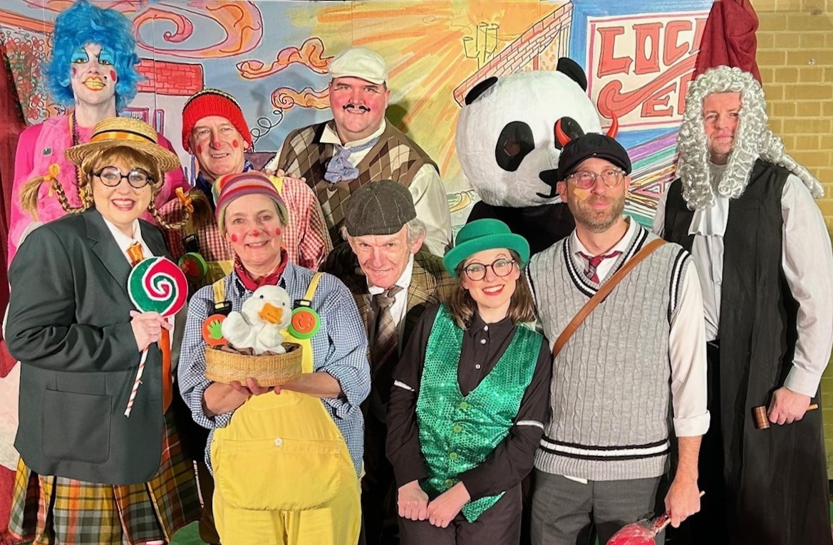 The cast of `Mother Goose' look forward to welcoming you to Pantoville on Saturday 27th Jan 2024 at 4pm at
East Church Village Hall, Warden Road, Sheppey. ME12 4EJ.
For tickets contact Malcolm on 01795 880042 or 07484835919
