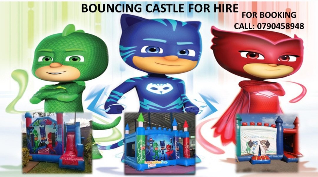 BevanJoy's tweet photo. @feyiszn Bouncing castle for hire 
Call 0790458948. We are ready to bring fun to your events.
#kenya #nairobi #birthdayinjanuary #eventsinjanuary#weddingsinjanuary #birthday #event #wedding https://t.co/1yM8NqAfXx