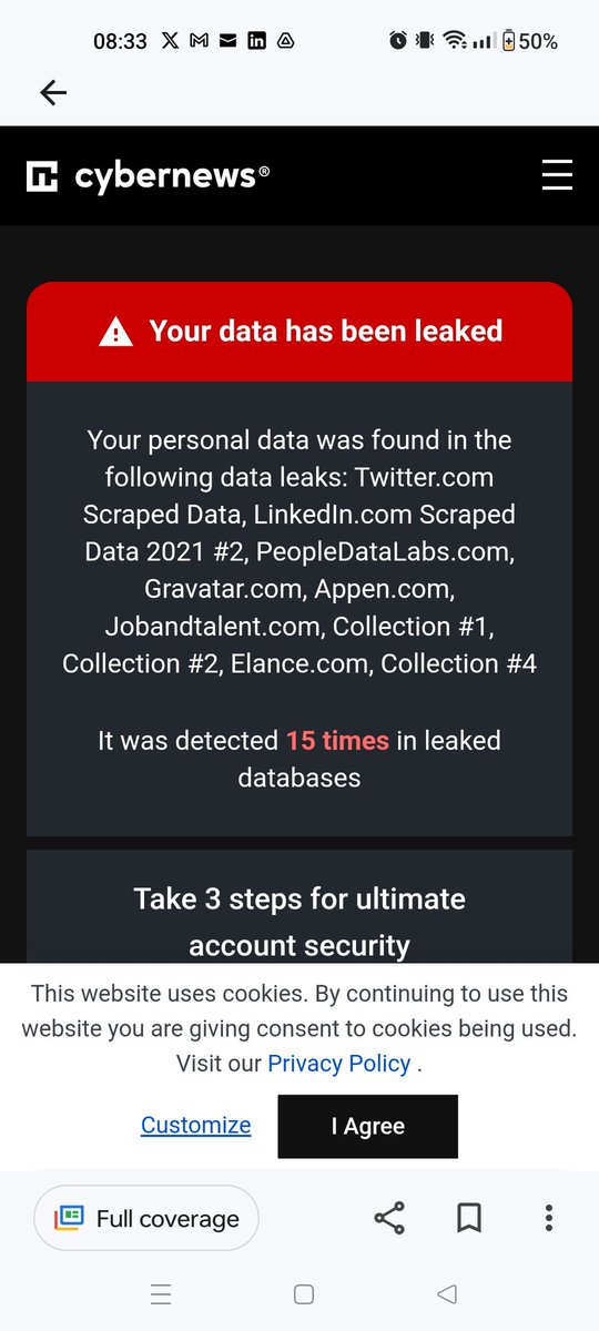 @AppenGlobal @LinkedInUK @LinkedIn @Elance @PeopleDataLabs @elonmusk what, exactly are you doing about this? The biggest data leak, possibly ever... And you've said nothing.