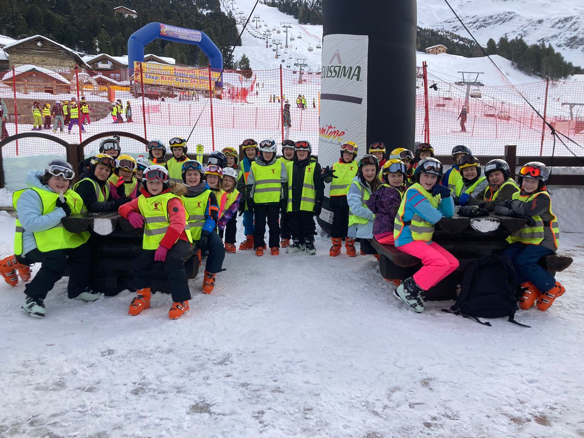Our Y5 and Y6 skiing group are having a fabulous time on the Italian slopes! #liverpoolskiassociation