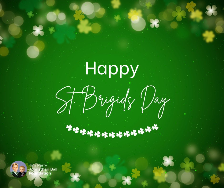 🌼🇮🇪 Happy St. Brigid's Day to our friends in Ireland! 🌟 Let's celebrate the spirit of this special day by spreading warmth and kindness. In the spirit of St. Brigid, known for compassion and peacemaking. #StBrigidsDay #PeacefulSpirit #TPJBFoundation