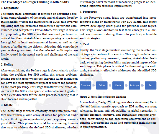 In the latest edition of <a href="/aseansai_sec/">The ASEANSAI Secretariat</a> Newsletter, Dr. <a href="/SunSutthi/">Sutthi Sun</a> , Int'l Affairs Director, shares his thoughts how to apply design thinking for strategic #SDG Audit topic selections.