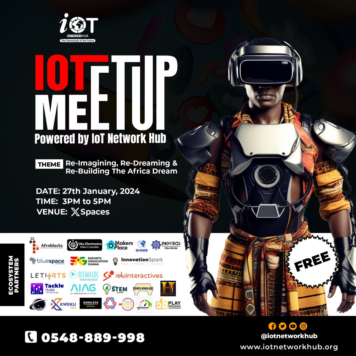 Joshua Opoku Agyemang (@joshoaotoo) on Twitter photo Set a reminder for my upcoming Space! x.com/i/spaces/1ynJO…
<a href="/_AlicetalkWord/">Alice Talk World_KNUST</a> <a href="/stemaideafrica/">STEMAIDE</a> <a href="/iotnetworkhub/">IoT Network Hub - Africa</a> <a href="/letiarts/">Leti Arts</a> <a href="/ReluInteractive/">Relu Interactives</a> <a href="/esportsGhana/">ESPORTS GHANA</a> <a href="/kwekutech/">Kweku Tech</a> <a href="/PlayProvince/">PlayProvince</a> <a href="/GHSTEMNetwork/">Ghana STEM Network</a> <a href="/AITIKACE/">AITI-KACE</a> <a href="/AIGhana1/">AI Ghana</a> <a href="/AIAGhana/">AIA Ghana </a> <a href="/iamprinceba/">Prince B. A.</a> Set a reminder for my upcoming Space! x.com/i/spaces/1ynJO…
<a href="/_AlicetalkWord/">Alice Talk World_KNUST</a> <a href="/stemaideafrica/">STEMAIDE</a> <a href="/iotnetworkhub/">IoT Network Hub - Africa</a> <a href="/letiarts/">Leti Arts</a> <a href="/ReluInteractive/">Relu Interactives</a> <a href="/esportsGhana/">ESPORTS GHANA</a> <a href="/kwekutech/">Kweku Tech</a> <a href="/PlayProvince/">PlayProvince</a> <a href="/GHSTEMNetwork/">Ghana STEM Network</a> <a href="/AITIKACE/">AITI-KACE</a> <a href="/AIGhana1/">AI Ghana</a> <a href="/AIAGhana/">AIA Ghana </a> <a href="/iamprinceba/">Prince B. A.</a>