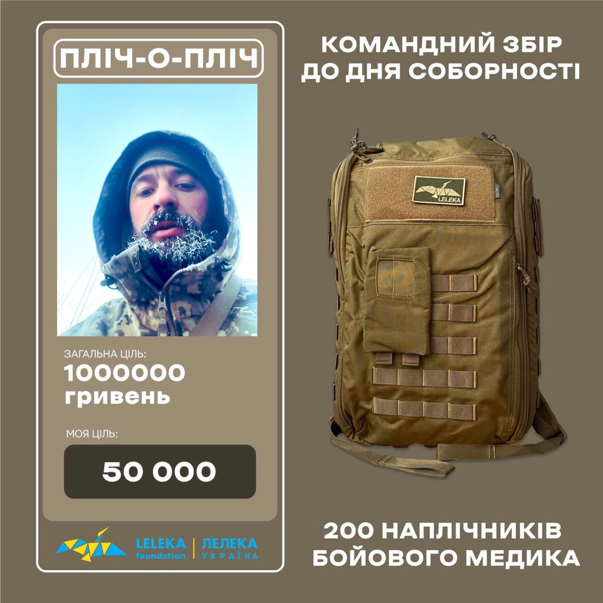 Так, ще один збір. Але тут ваші 100 грн цілком буквально врятують життя найсміливіших, найкращих людей. Серед них цілком можуть бути хлопці з моєї батареї, тому це дуже особисте прохання.

Крім гігантської вдячності за кожні 2, 10, 100 гривень, два найбільших донати отримають