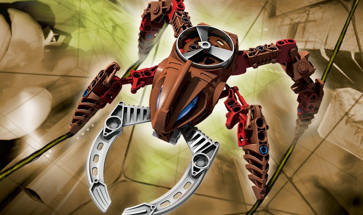 93. Brown, red and blue is such a dope colour scheme, I'd love to see this in person someday. Love the shaping on the mandibles, has an uncannily refined tone that feels unsettling on a Visorak.