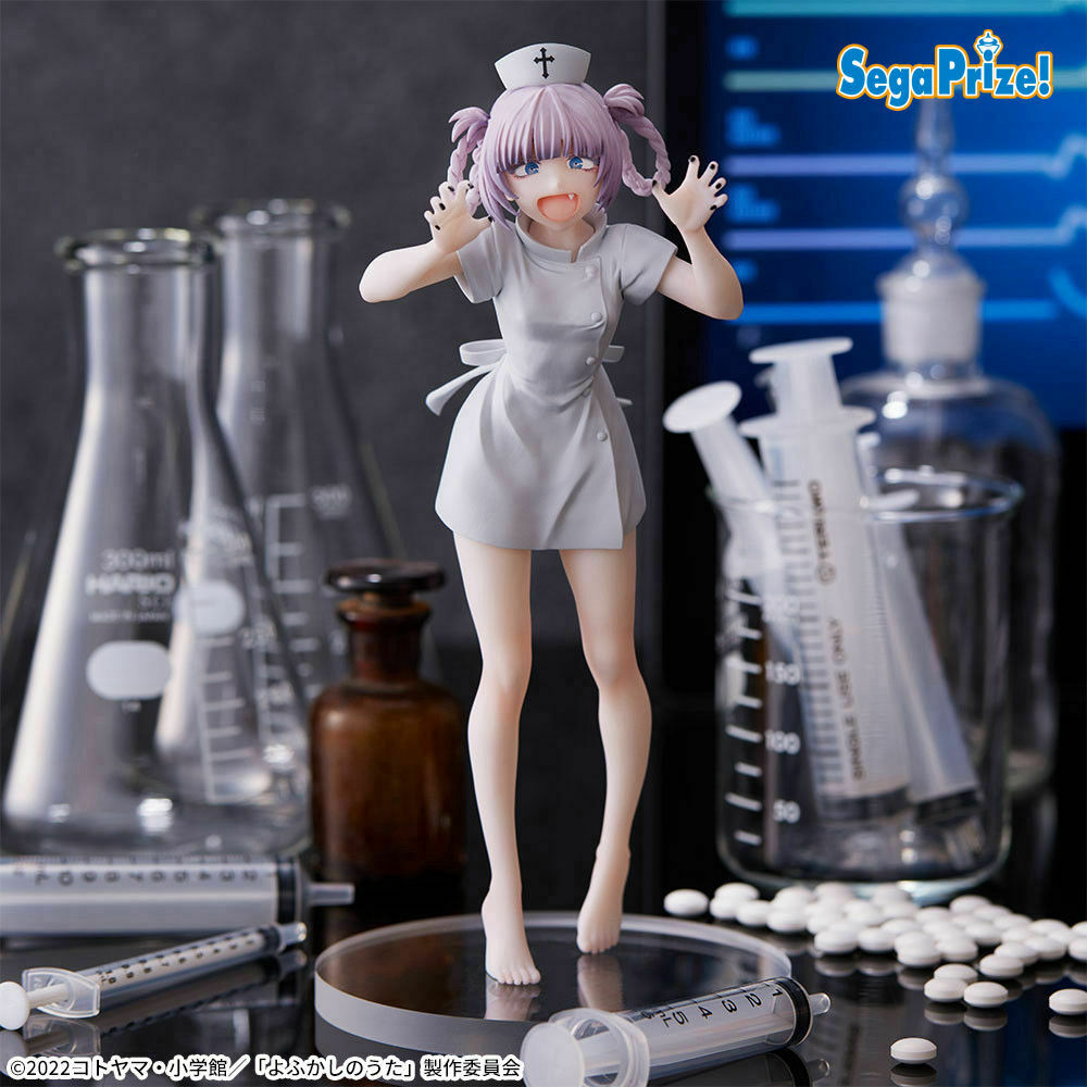 よふかしのうた　七草ナズナ　ナースver. リペイントフィギュア プライズ】 『よふかしのうた』より、ナース服姿の描き下ろしイラスト