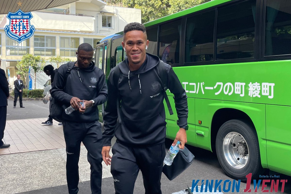 ヴァンフォーレ甲府 2次キャンプ初日🏕️ #綾町 に到着