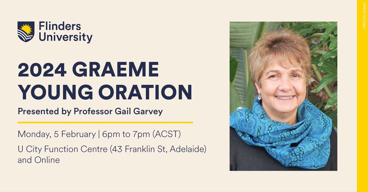 Join us! Prof Gail Garvey: navigating the landscape of cancer for First Nations Australians.