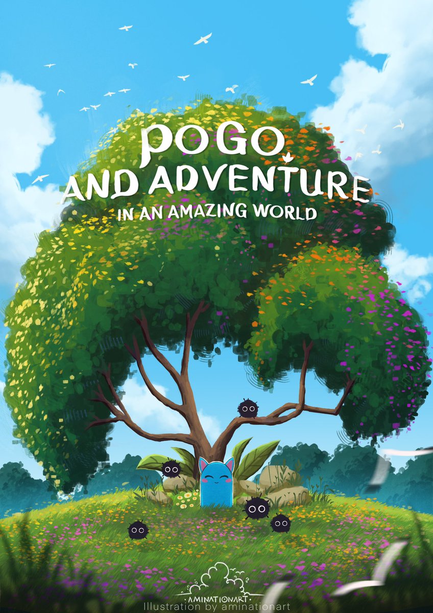 aminationart's tweet photo. The amazing pogo✨✨

#illustrationbook #coverbook #opencommissions #illustrationart #childrenbook https://t.co/Z19mcN3Sgr