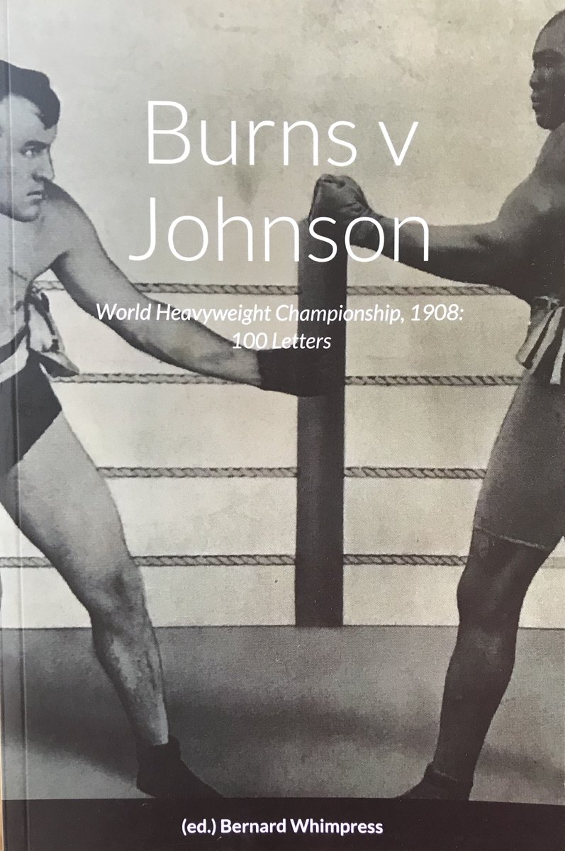 100 letters to the Sydney Morning Herald in the week following the 1908 world heavyweight contest reflect the morality and racist values of the era. Book obtainable from lulu.com/spotlight/bern… @BoxingHistory @USABoxing @SportHistoryAust