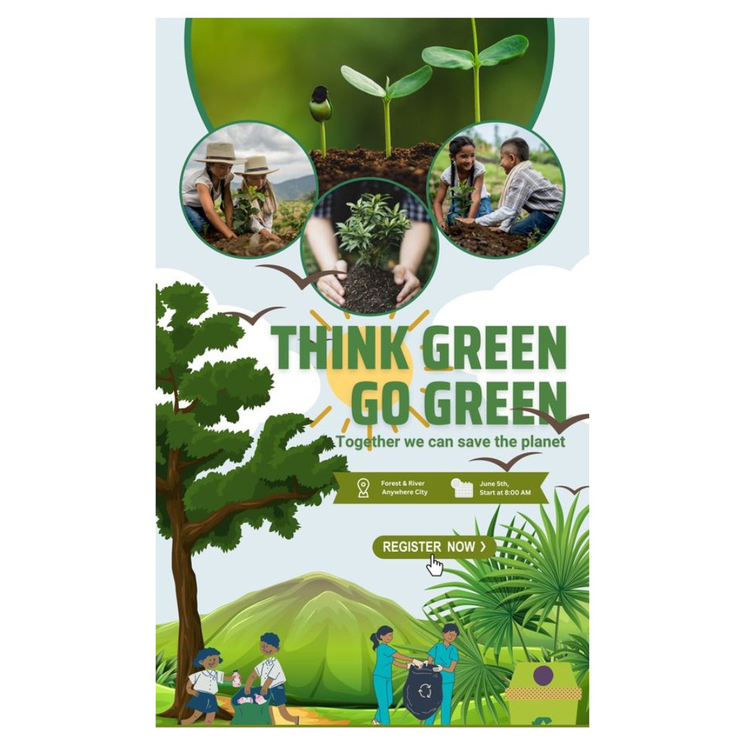Think green.... Go green!!!
#EnvironmentalProtection
#EnvironmentalConservation #SustainabilityMatters' #environmentallyfriendly #environmentalist #environmental #WorldEnvironmentDay2023
