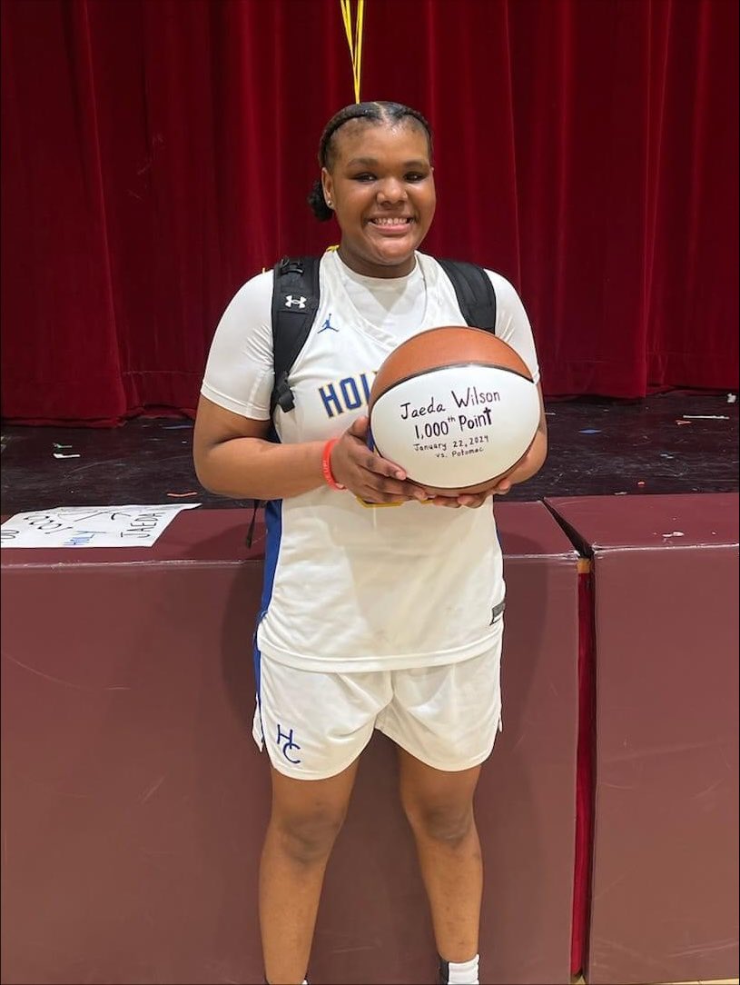 Congratulations to our <a href="/MarquetteWBB/">Marquette WBB</a> bound guard <a href="/jaedawilsonn/">jaeda</a> who scored her 1000th career point tonight in only 2.5 seasons! Our starting backcourt trio from our 17GUAA team has each hit the 1000 point mark!