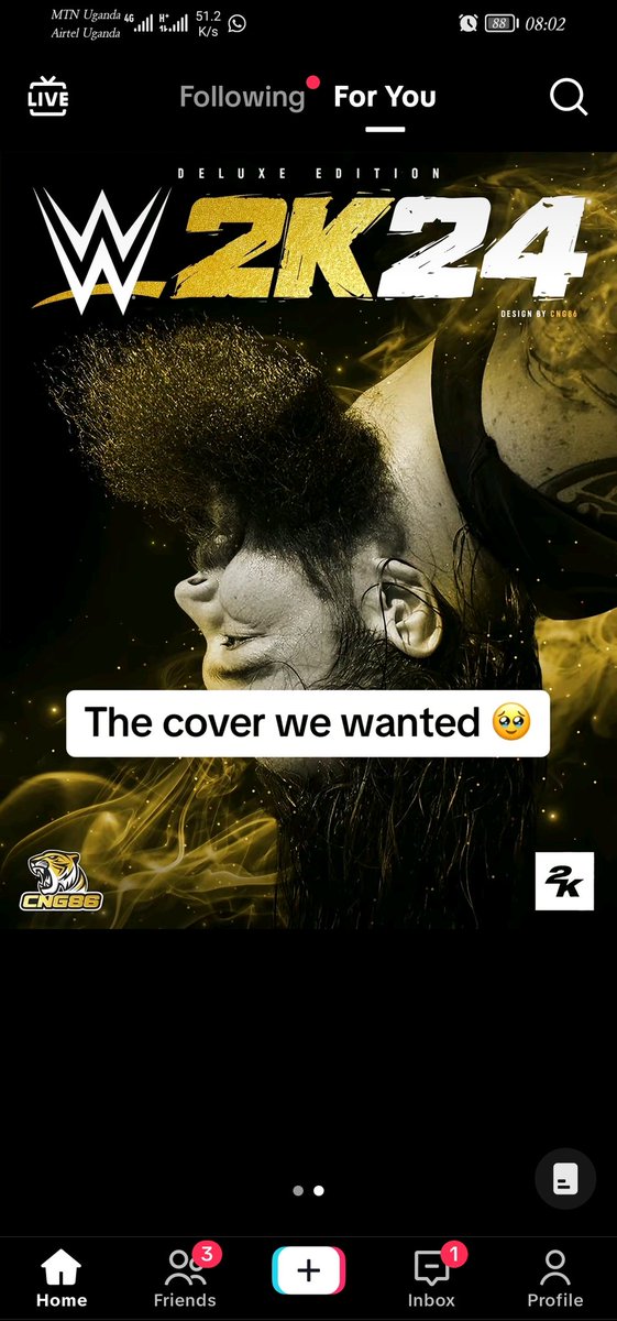 AkoraKevin's tweet photo. @WWE @CodyRhodes @BiancaBelairWWE @RheaRipley_WWE @WWEgames @akorising https://t.co/wFuAuo3638