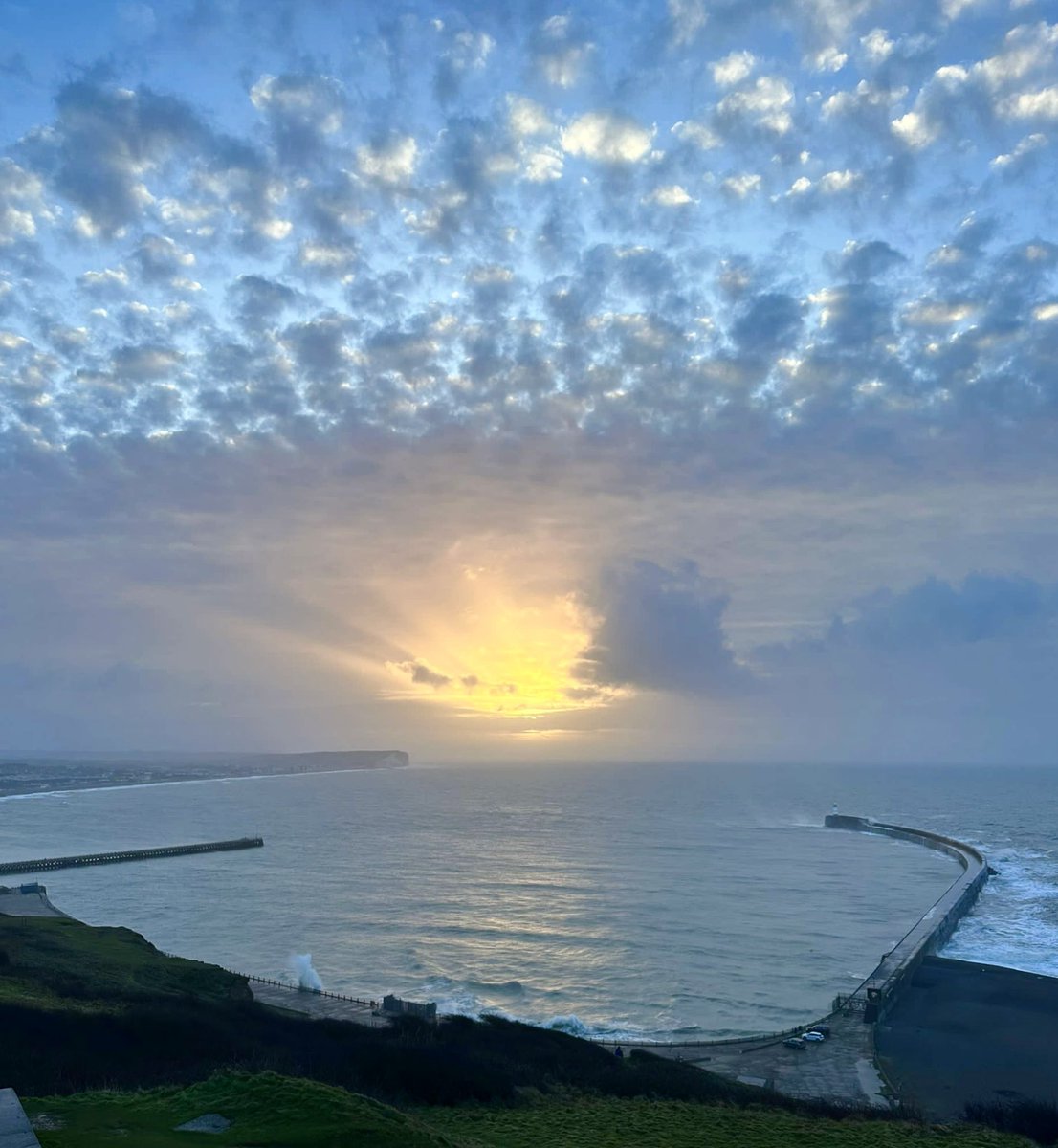 The calm between the storms! Yesterday’s visually rich sunrise seen from our lookout. Storm Isha had just gone through our area and we now await Storm Jocelyn. The powerful beauty of nature! To enjoy moments like this as a volunteer, contact mick.carter@nci.org.uk