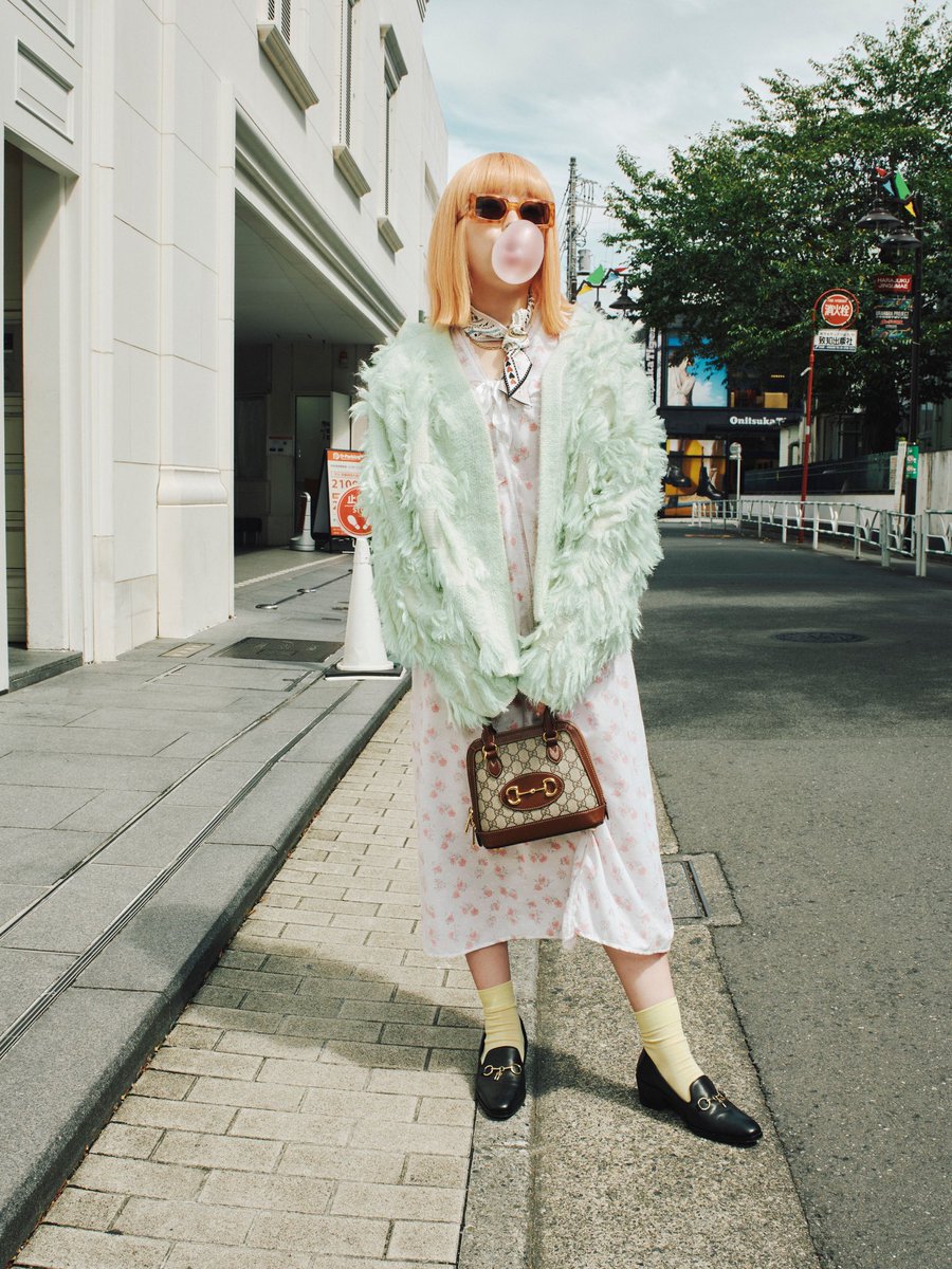 同じところで私服ストリートスナップ