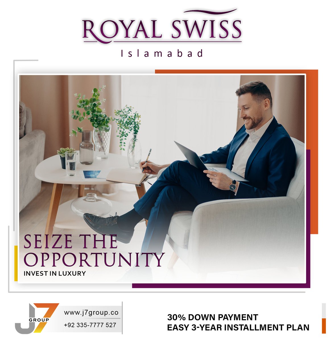 J7Group92's tweet photo. 🌟 Seize the Opportunity, Invest in Luxury! 🌟

Transform your lifestyle with just a 30% initial investment at Royal Swiss Islamabad J7-ICON.

🌐 https://t.co/bI2TSnrxwm
📞 UAN: +92 335 7777527
#J7Group #Pin92 #Hotels #Invest #Luxury #Islamabad #profit #5star #Suites #business https://t.co/EpHB8SNhqX