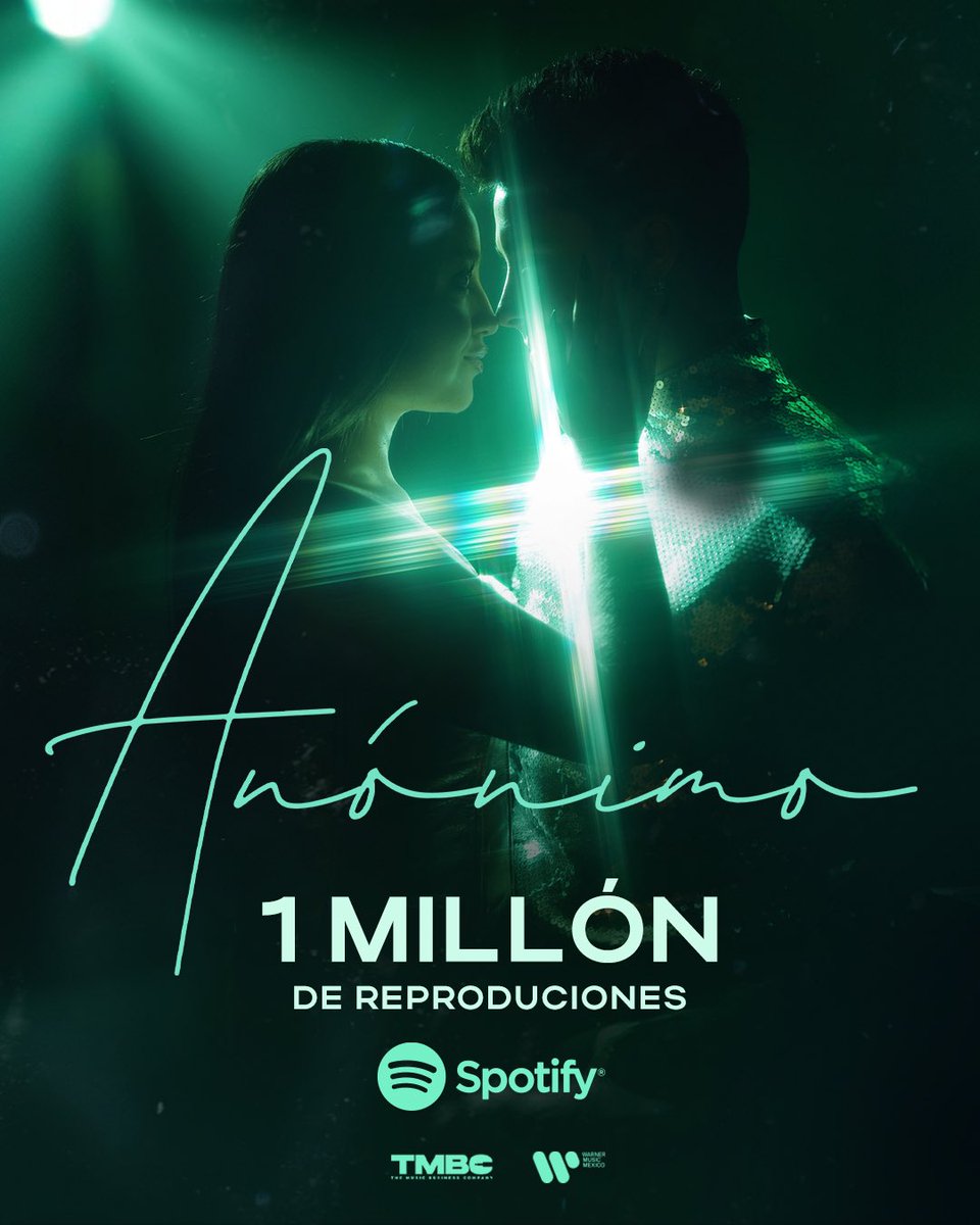 Que belleza el primer millón de Anónimo, sigamos reproduciéndola como locos 🐿️ ♥️✨