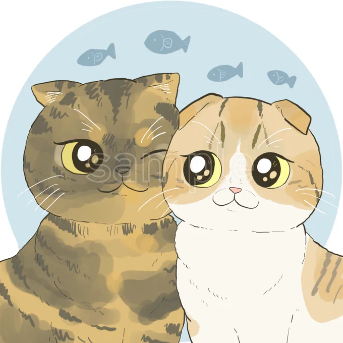 お仕事記録 ココナラ、minneにて描かせていただきました(*'ω`*) ありがとうございました!