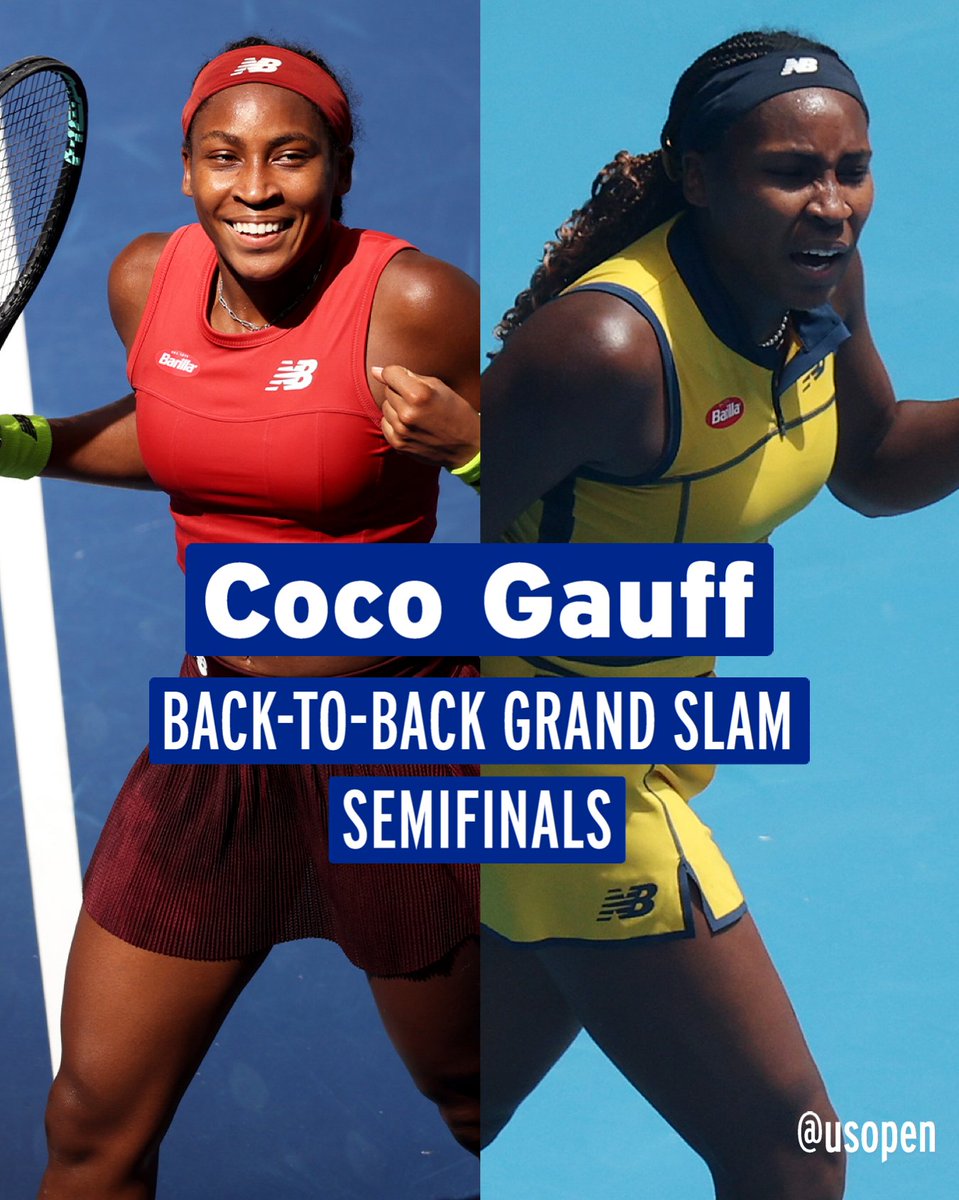 Consistency from @CocoGauff!