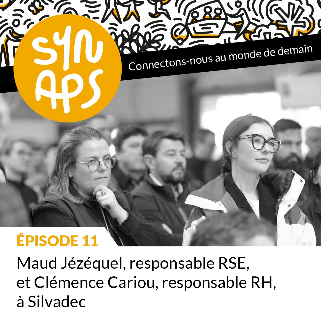 🎤 C’est l’histoire d’une intuition... 👉
Maud Jézéquel, responsable RSE, et Clémence Cariou, responsable RH, vous racontent le parcours de #Silvadec, leader européen du #boiscomposite. 

👉  zurl.co/4ycT 

#EconomieDurable #Innovation #Impact #Transformation #Bretagne