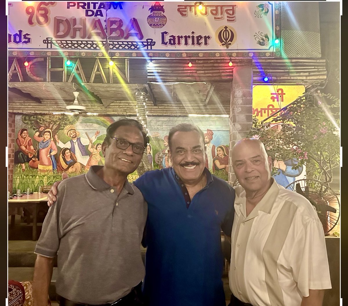 #FRIENDS🥰❤️💪🏾💪🏾🥳 to meet after 51 years 😍😍😄😃😄🥰💪🏾💪🏾💪🏾❤️ Narendra & Suresh ❤️❤️one of the warmest beautiful evenings 🥰