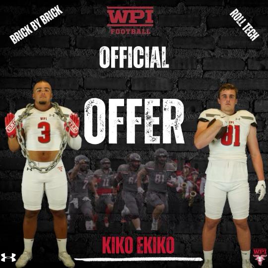 Kiko Ekiko Jr 1 (@kikoekiko_jr) on Twitter photo Absolutely grateful and honored to receive an offer from Worcester Polytechnic Institue (WPI). Let's Go. Much appreciated. Thanks so much coach @CoachCaseyWPI  <a href="/PowayFootball/">Poway HS Football</a>  <a href="/PowayTitans/">Titan Football</a> Absolutely grateful and honored to receive an offer from Worcester Polytechnic Institue (WPI). Let's Go. Much appreciated. Thanks so much coach @CoachCaseyWPI  <a href="/PowayFootball/">Poway HS Football</a>  <a href="/PowayTitans/">Titan Football</a>