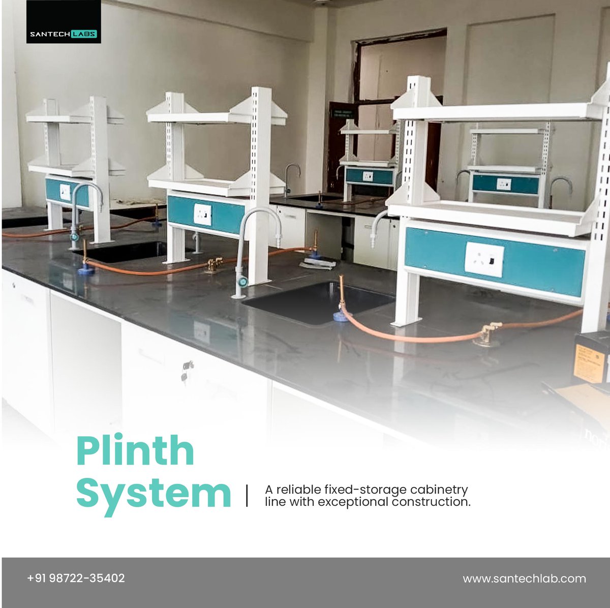 santechlabs's tweet image. Santech Labs&apos; plinth system: seamless integration, robust support for cabinets and displays. Perfect for storage-heavy labs with minimal flexibility needs
.
Visit our website: santechlab.com/product/plinth…
.
#santechlab #santechmodularlabs #santechplinthsystem #modularlabfurnitur