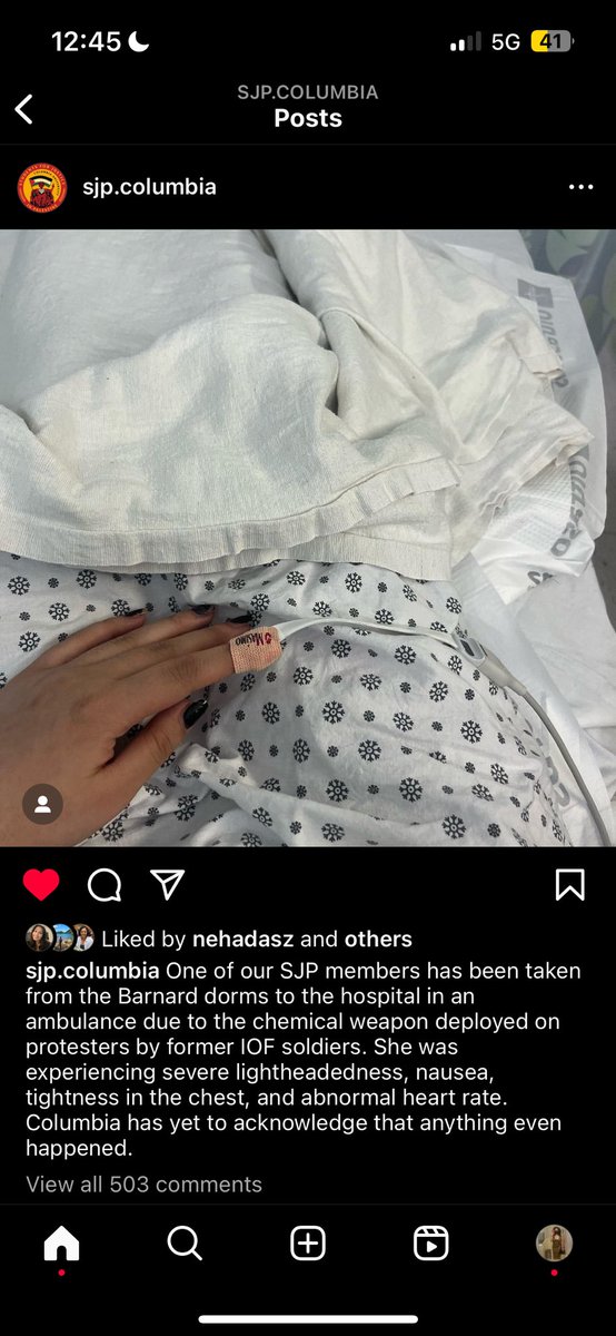 itslaylas's tweet photo. amazing how we have to document our own hospitalizations, beg columbia university to investigate, identify the ppl who did it, &amp; people still don’t believe us. I wish we were joking y’all, this has been a nightmare. https://t.co/SKPfKlSB5H
