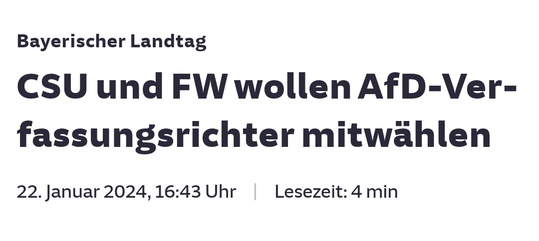 Und dann wundern die sich, warum man sie nicht auf Demos gegen Rechts haben will...