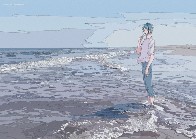 「waves」 illustration images(Latest)｜4pages