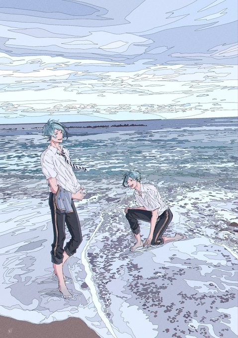 「裸足 砂浜」のTwitter画像/イラスト(新着)