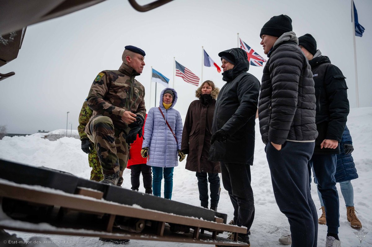 French Forces in Estonia tweet media
