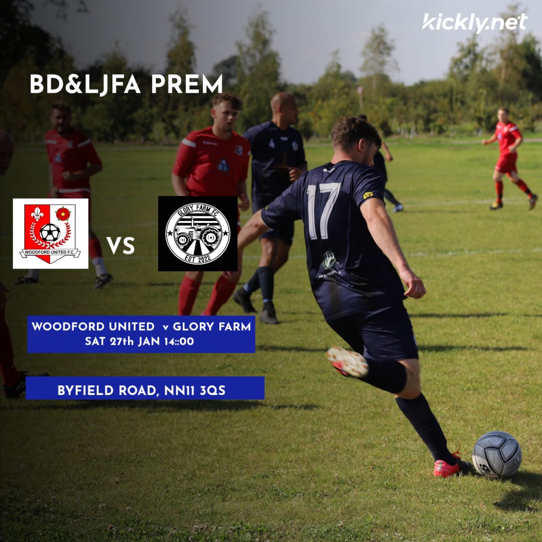 GloryFarmFC's tweet photo. After no game last weekend, Glory are back in action this Saturday with an away trip to Woodford United 🔵⚫️ https://t.co/LjIUQCtZjI
