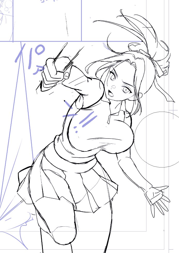 次のヒロイン(これは没った絵) 