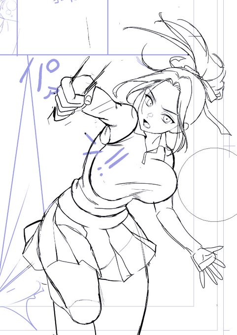 次のヒロイン(これは没った絵) 