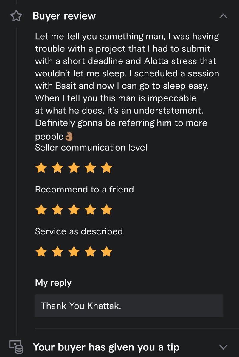 basit_ali_898's tweet photo. Just work with passion, solve your client's problem.
Do not really work for Money if you want to succeed.

#codinglife #codingbootcamp #programminglanguages #programmingchallenge #fiverrseller #programmingtutor #softwaredeveloper #webdeveloper https://t.co/PxW16zAtuA